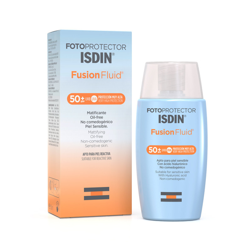 ISDIN FOTOPROTECTOR SPF 50+ FUSION FLUID 50ML SIN COLOR