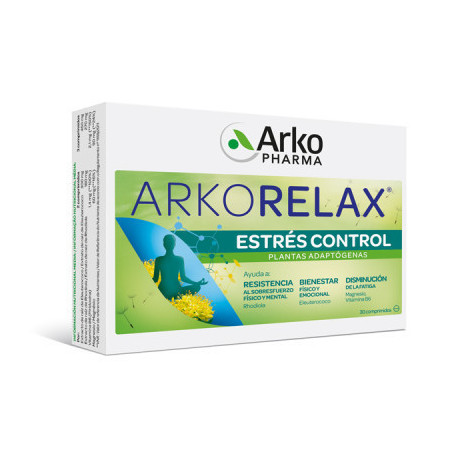 ARKOPHARMA ARKORELAX ESTRÉS 30 COMPRIMIDOS