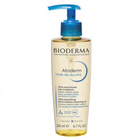 BIODERMA ATODERM ACEITE DE DUCHA ULTRANUTRITIVO ANTI IRRITACIONES 200ML