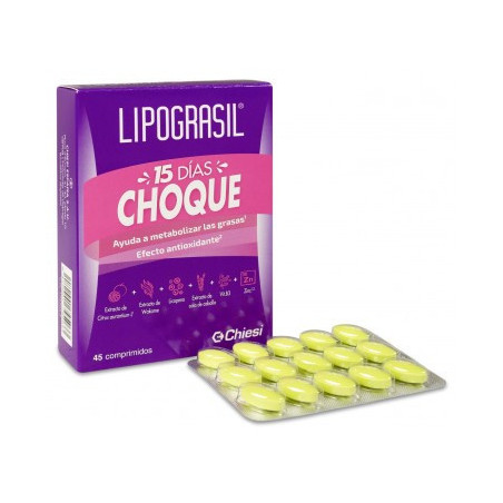 LIPOGRASIL CHOQUE 15 DÍAS 45 CÁPSULAS