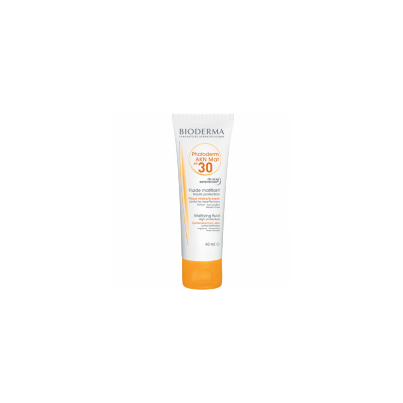 BIODERMA PHOTODERM AKN MAT SPF30 FLUIDO PIELES MIXTAS GRASAS 40 ML