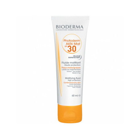 BIODERMA PHOTODERM AKN MAT SPF30 FLUIDO PIELES MIXTAS GRASAS 40 ML