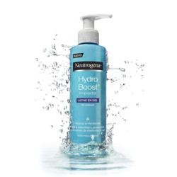 NEUTROGENA HYDRO BOOST LECHE LIMPIADORA GEL 200 ML