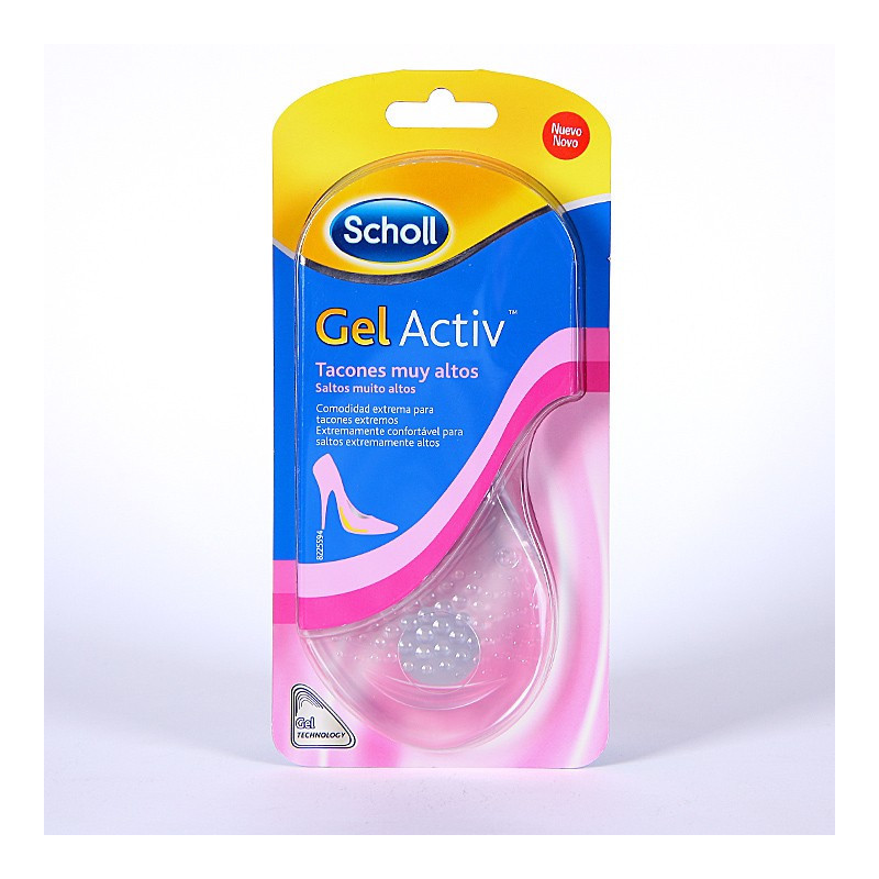 SCHOLL GEL ACTIV TACÓN MUY ALTO 1 PAR