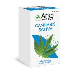 ARKOPHARMA CANNABIS SATIVA 45 CÁPSULAS