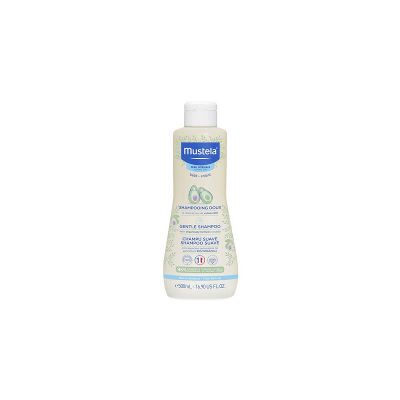 MUSTELA CHAMPÚ SUAVE CON AGUACATE 500 ML