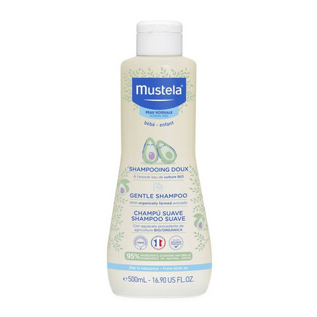 MUSTELA CHAMPÚ SUAVE CON AGUACATE 500 ML