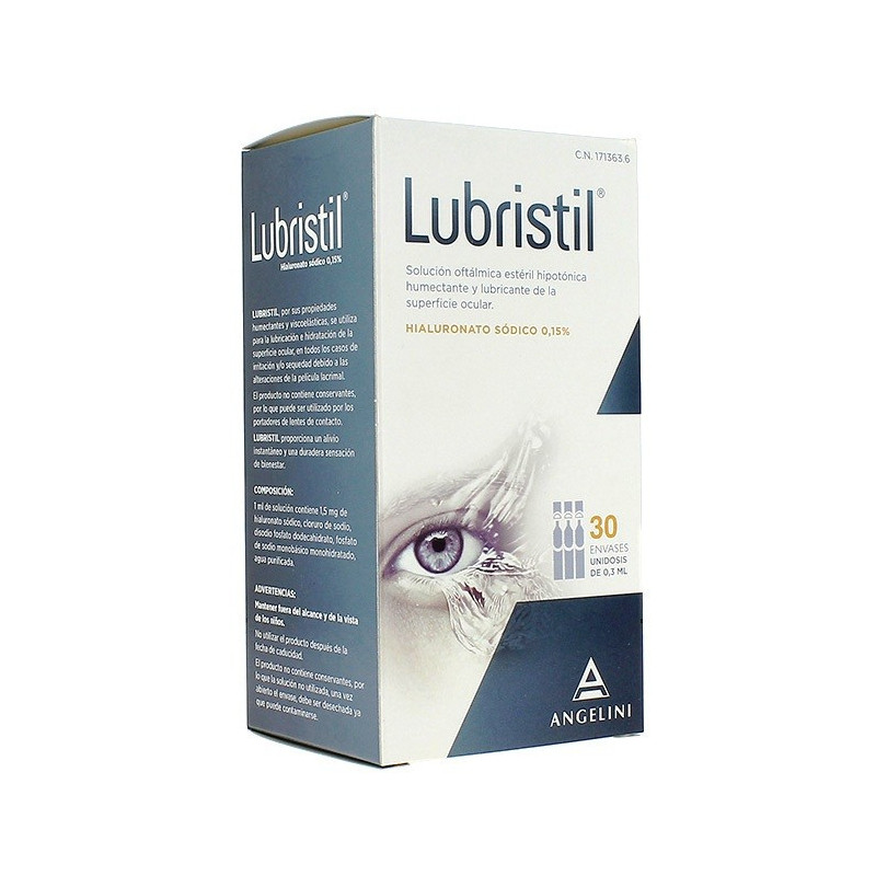 LUBRICANTE OCULAR LUBRISTIL 30 MONODOSIS