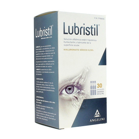 LUBRICANTE OCULAR LUBRISTIL 30 MONODOSIS