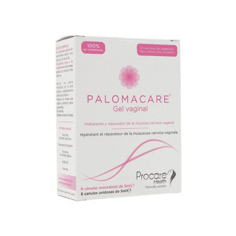 PROCARE PALOMACARE GEL VAGINAL 6 CÁNULAS MONODOSIS 5ML