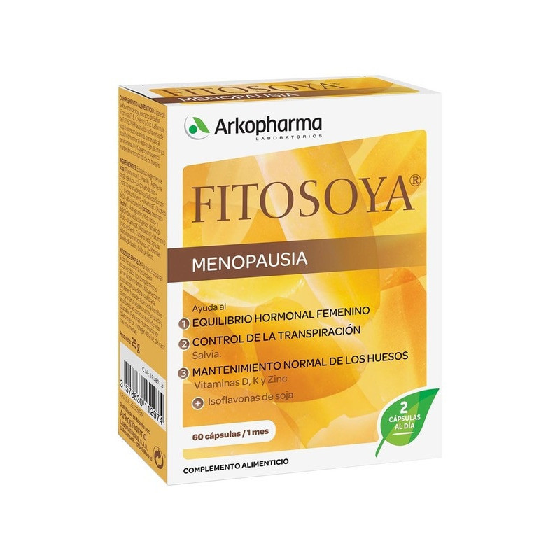 ARKOPHARMA FITOSOYA MENOPAUSIA 60 CÁPSULAS