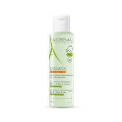 A-DERMA EXOMEGA GEL LIMPIADOR EMOLIENTE 2 EN 1CUERPO Y CABELLO, 500 ML