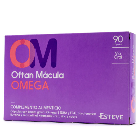 ESTEVE OFTAN MÁCULA OMEGA 90 CÁPSULAS