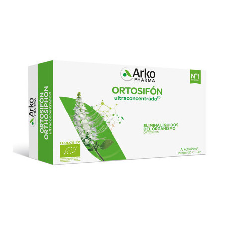 ARKOPHARMA ARKOFLUIDO ORTOSIFÓN 20 AMPOLLAS