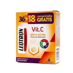 LEOTRON VITAMINA C 36 +18 COMPRIMIDOS GRATIS