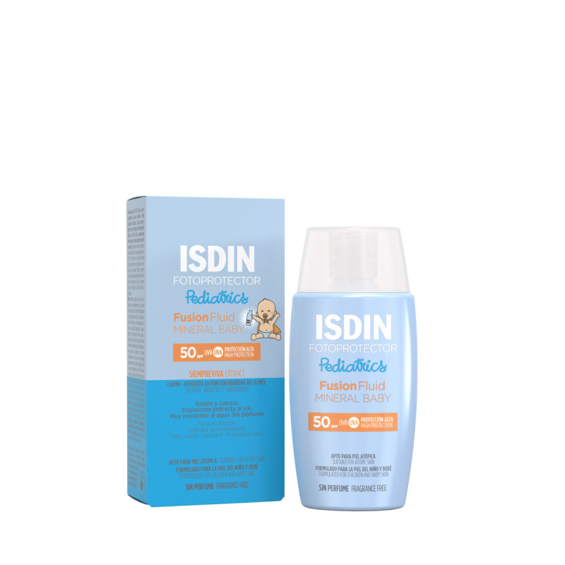 FOTOPROTECTOR ISDIN PEDIATRICO FUSION FLUID MINERAL BABY