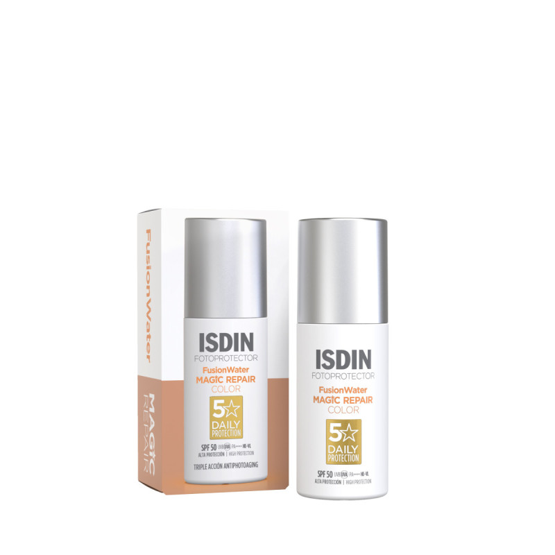 ISDIN AGE REPAIR COLOR FUSION WATER SPF50+ 50ML