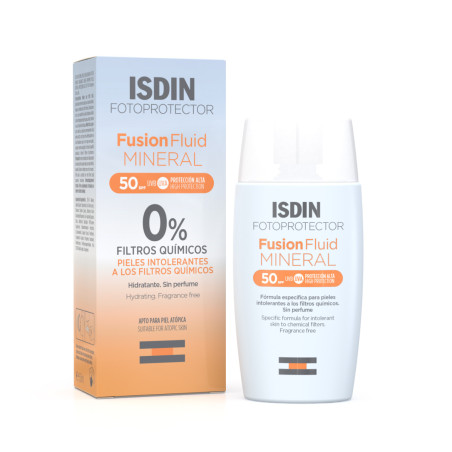 ISDIN FOTOPROTECTOR FUSION FLUID MINERAL SPF50 50ML