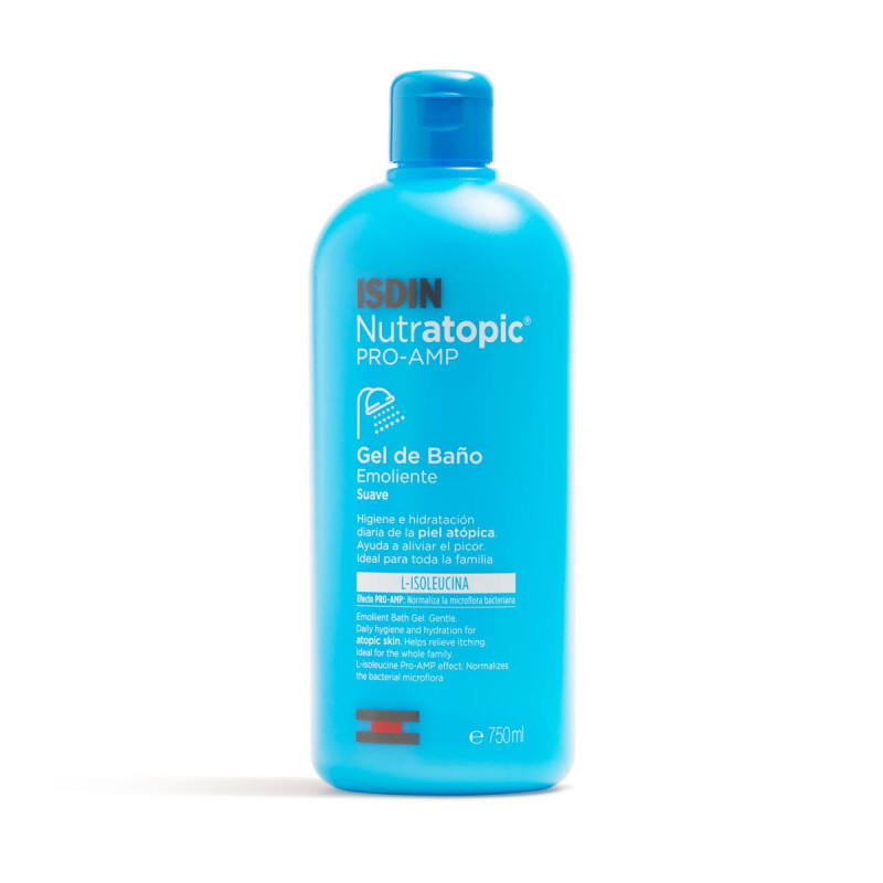 ISDIN NUTRATOPIC GEL DE BAÑO EMOLIENTE 750 ML