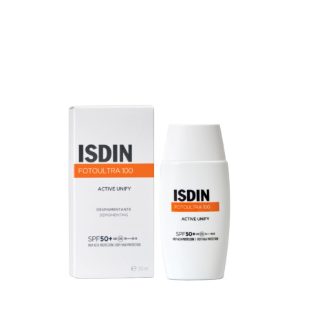 ISDIN ACTIVE UNIFY SIN COLOR SPF50 50ML
