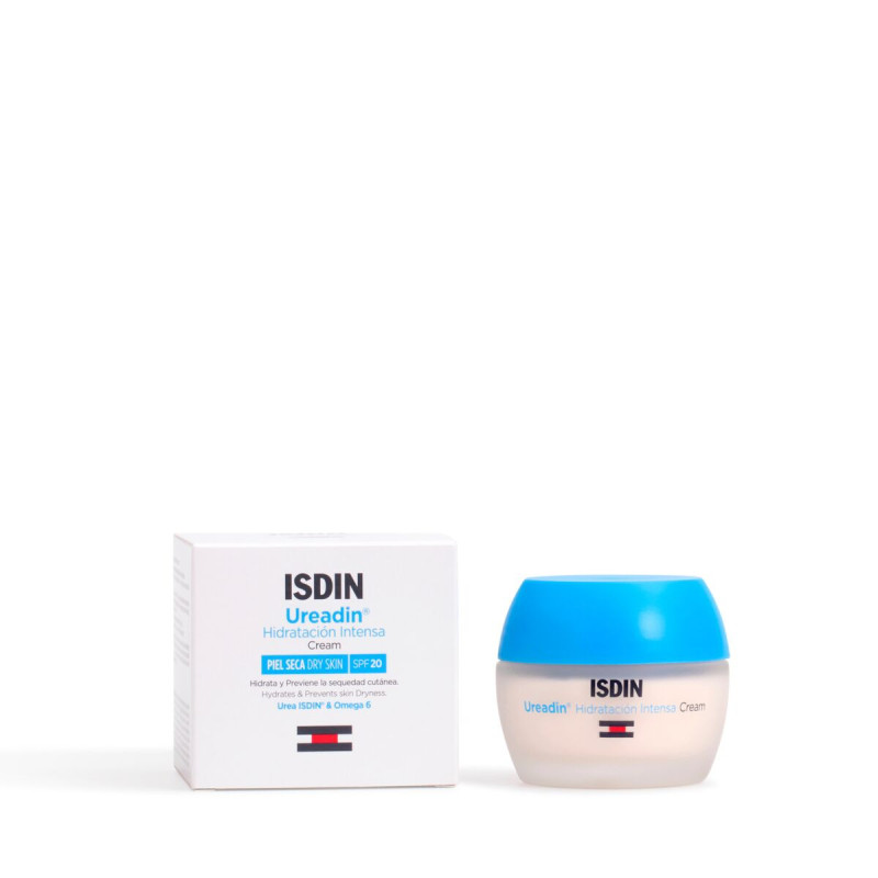 ISDIN UREADIN CREMA FACIAL HIDRATACIÓN INTENSA SPF20, 50ML