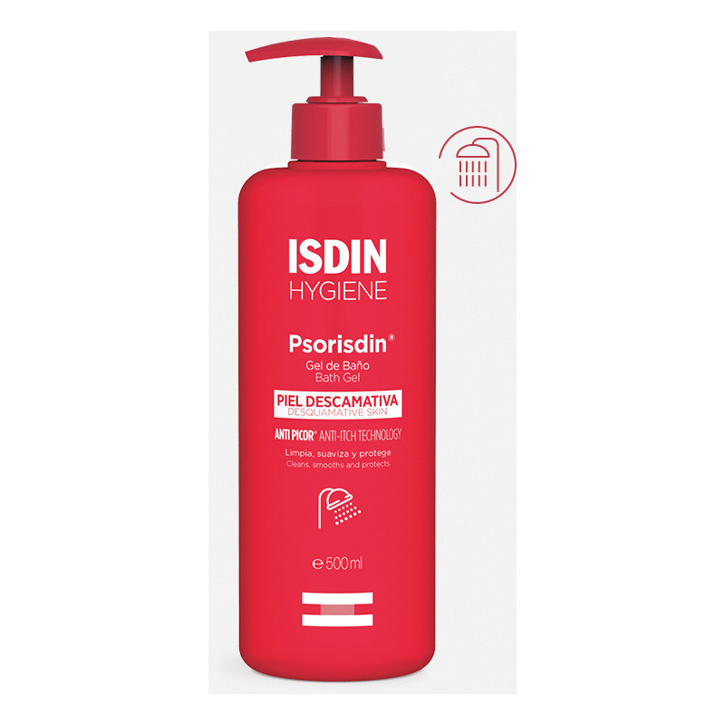 ISDIN PSORIATIC SKIN PSORISDIN HIGIENE GEL DE BAÑO 500ML