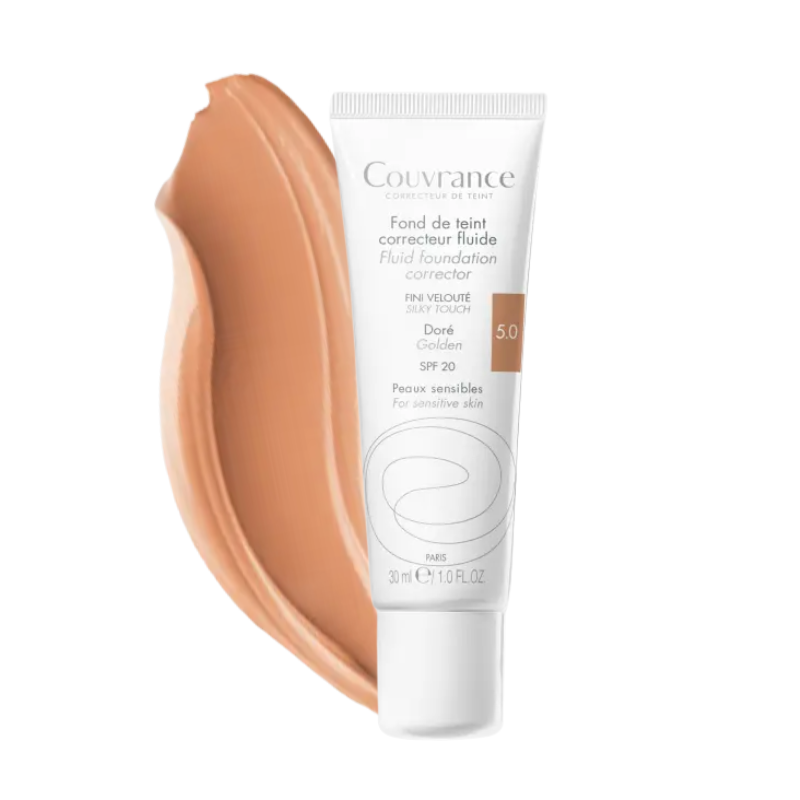 AVENE COUVRANCE MAQUILLAJE FLUIDO 5 DORADO 30ML