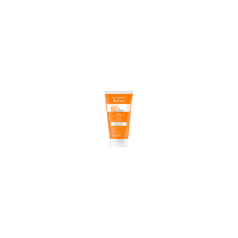 AVENE CREMA SPF50+ 50ML PIELES SENSIBLES SECAS