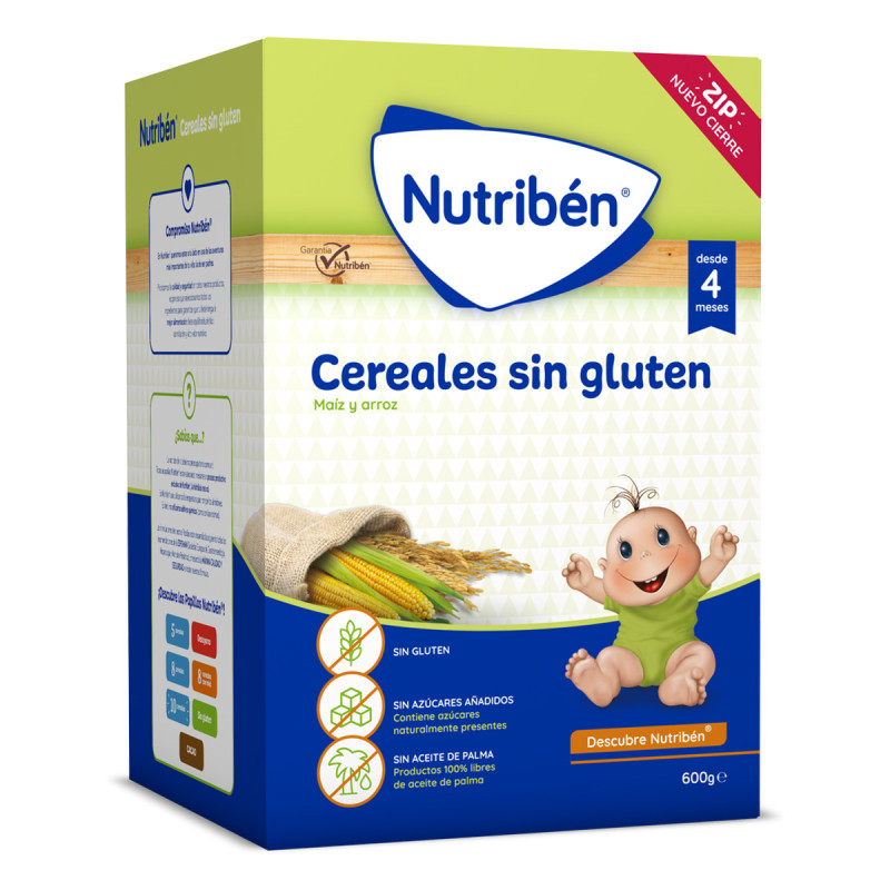 NUTRIBEN CEREALES SIN GLUTEN 600 G