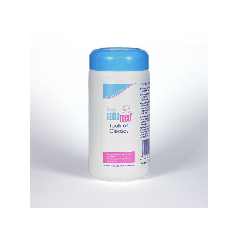 SEBAMED BABY TOALLITAS OLEOSAS 70 UNIDADES