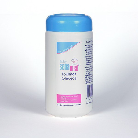 SEBAMED BABY TOALLITAS OLEOSAS 70 UNIDADES