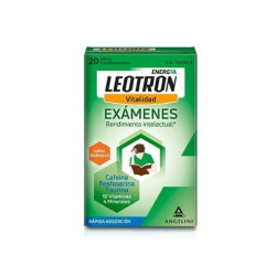 LEOTRON EXAMENES 20 SOBRES BUCODISPERSABLES SABOR NARANJA