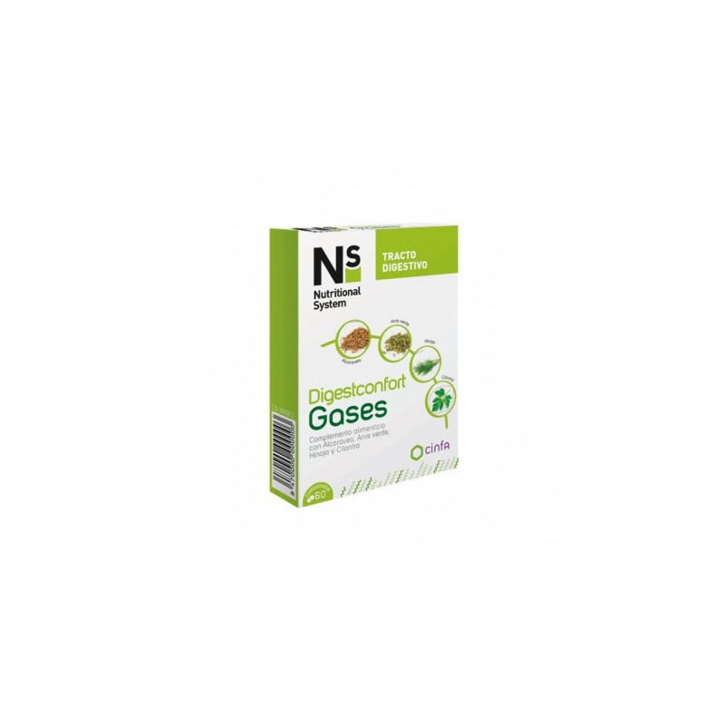 CINFA NS NUTRITIONAL SYSTEM DIGESTCONFORT GASES 60 COMP