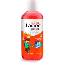 LACERFLUOR JUNIOR COLUTORIO 500 ML SABOR FRESA