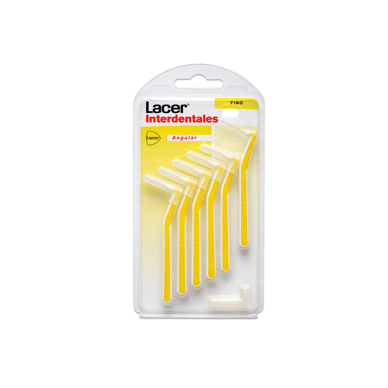 LACER CEPILLO INTERDENTAL FINO ANGULAR 6UDS