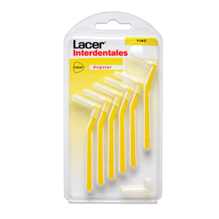 LACER CEPILLO INTERDENTAL FINO ANGULAR 6UDS