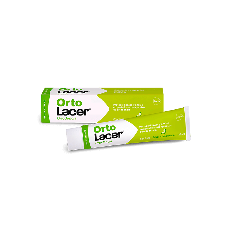 ORTO LACER GEL DENTÍFRICO 75 ML SABOR LIMA