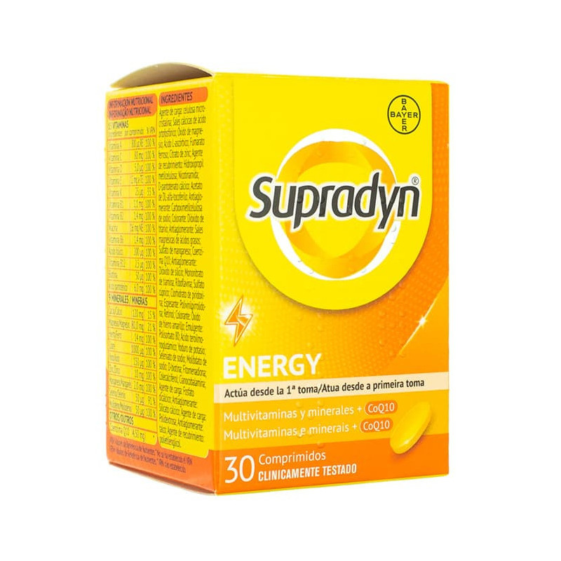 SUPRADYN ENERGY 30 COMPRIMIDOS