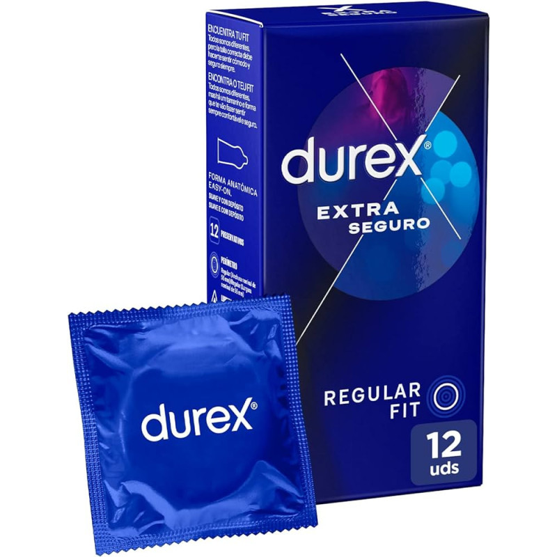 DUREX EXTRA SEGURO 12 UNIDADES