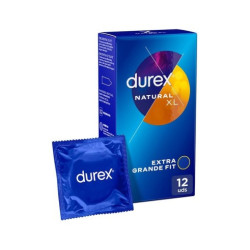 DUREX NATURAL XL 12 UNIDADES