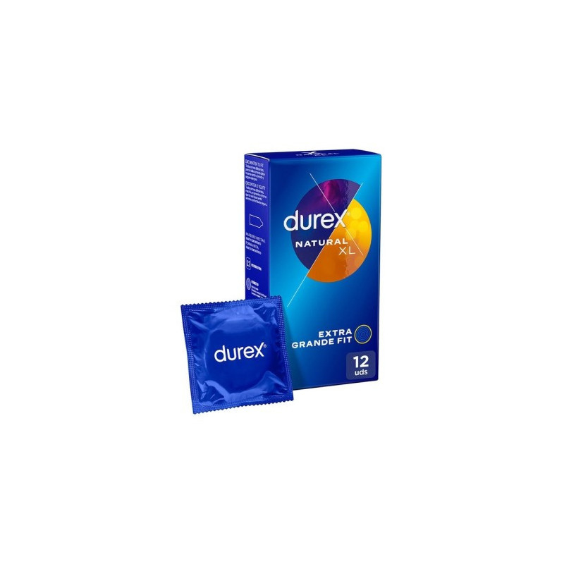 DUREX NATURAL XL 12 UNIDADES