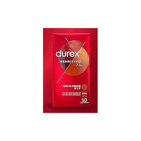 DUREX SENSITIVO XL 10 UNIDADES