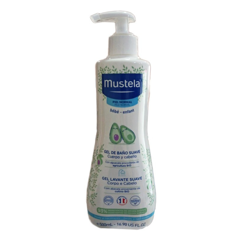 MUSTELA GEL DERMO LIMPIADOR 500 ML