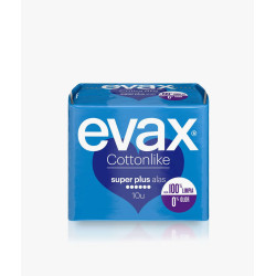 EVAX COMPRESAS SÚPER PLUS ALAS 10 UDS