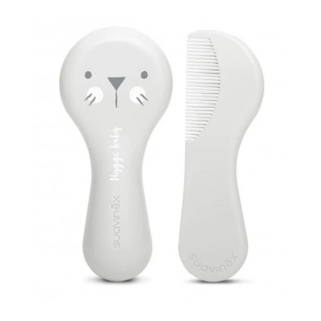 SUAVINEX SET DE CEPILLO Y PEINE BLANCO 0+
