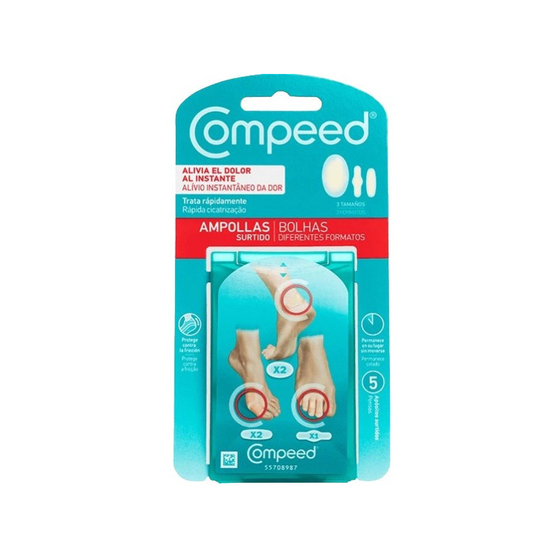 COMPEED AMPOLLAS SURTIDO 5 U