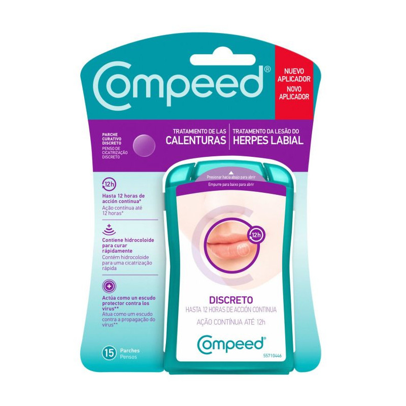COMPEED PARCHES HERPES 15 UNIDADES