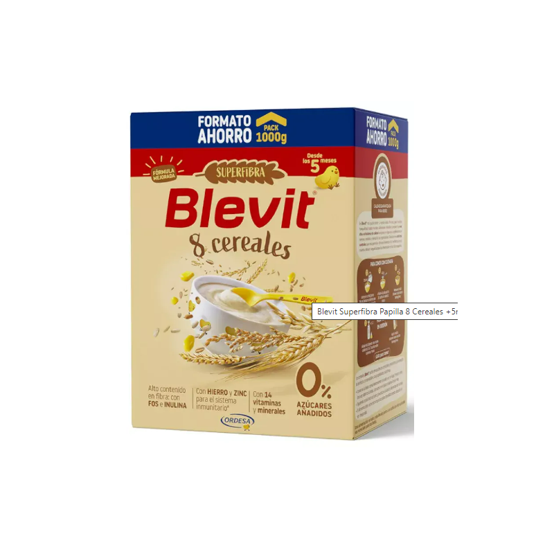 BLEVIT SUPERFIBRA 8 CEREALES +5m 1000G