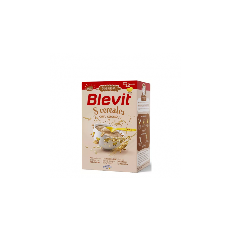 BLEVIT SUPERFIBRA 8 CEREALES CACAO 12+ 500G