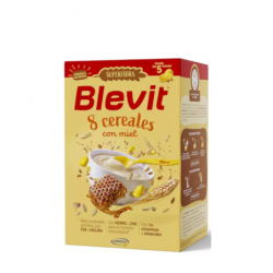 BLEVIT SUPERFIBRA 8 CEREALES CON MIEL +5m 500G